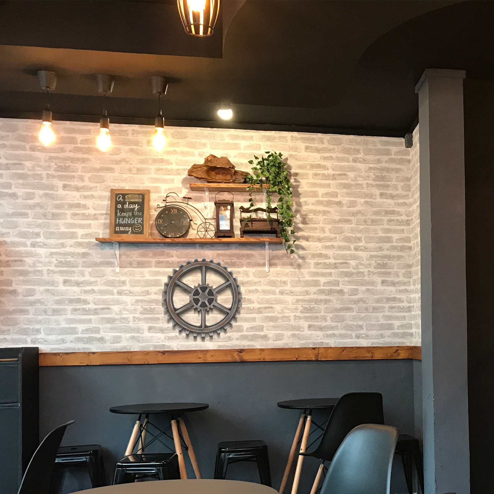Gear Wheel Wall Decoration Vin - đánh giá và giá Art Craft Bar