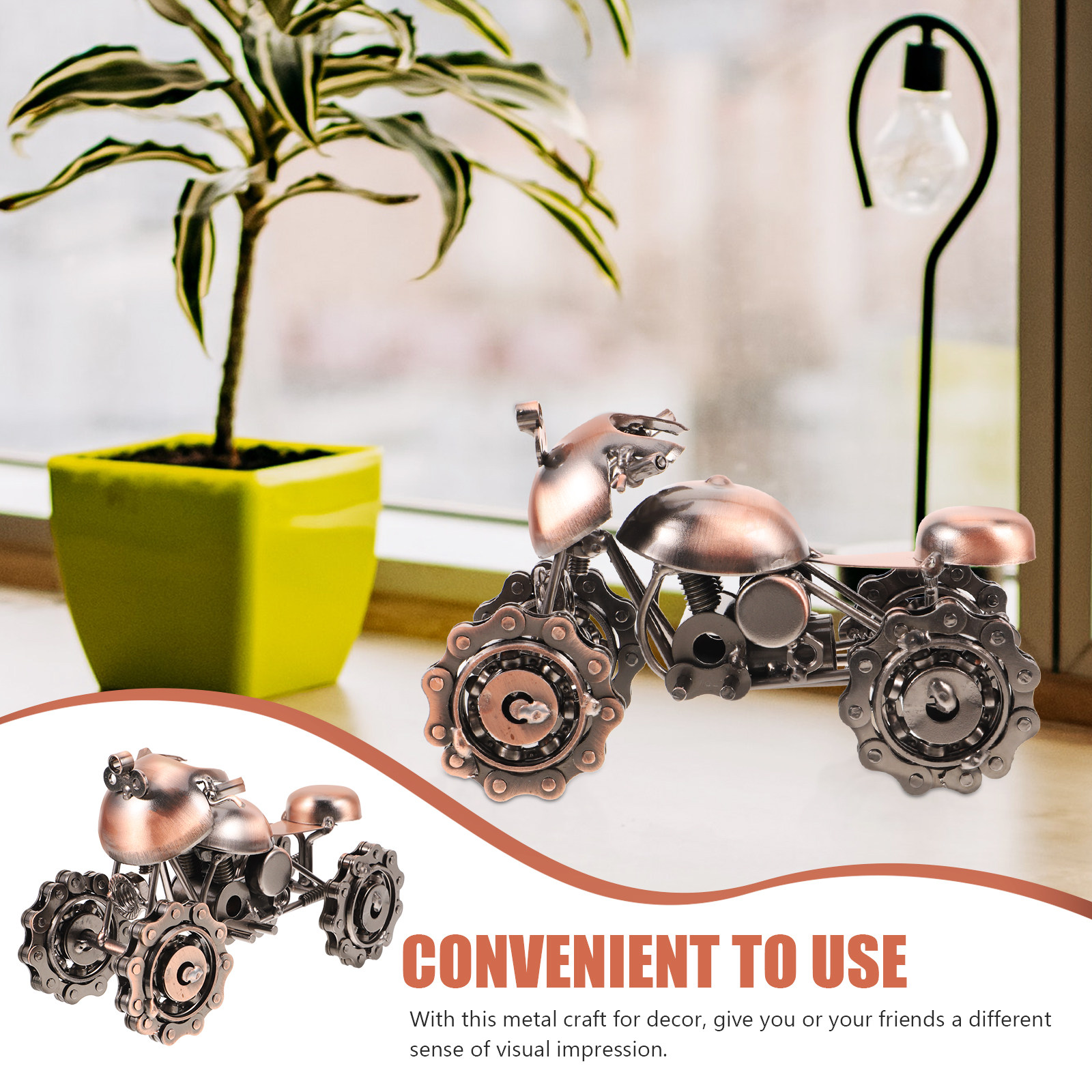 1Pcs Iron Art Motorcycle Vinta - đánh giá và giá Art Craft Bar