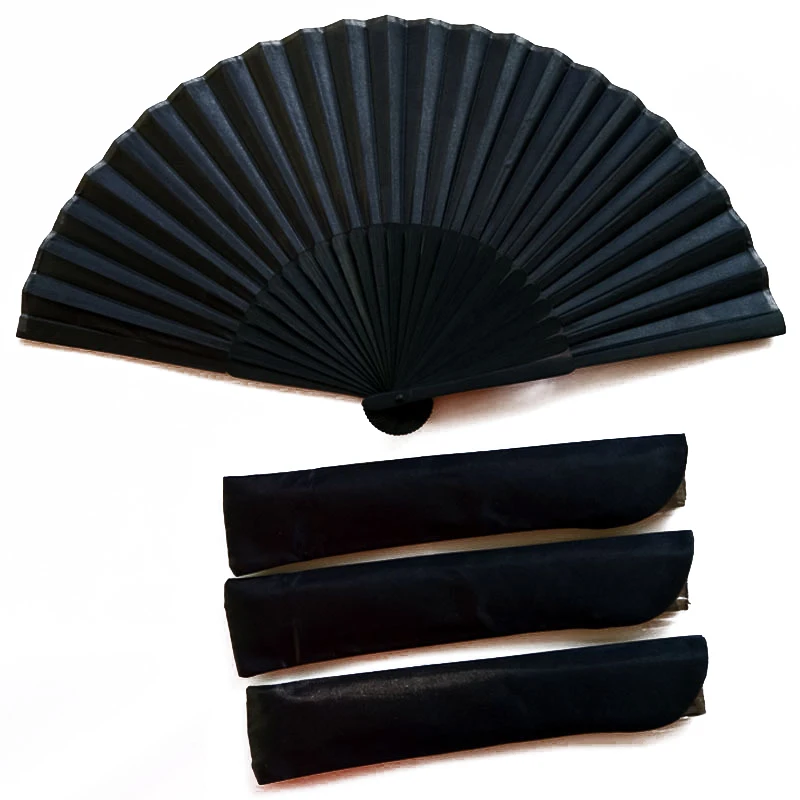 Black Vintage Folding Hand Fan - đánh giá và giá Art Craft Birthday Party