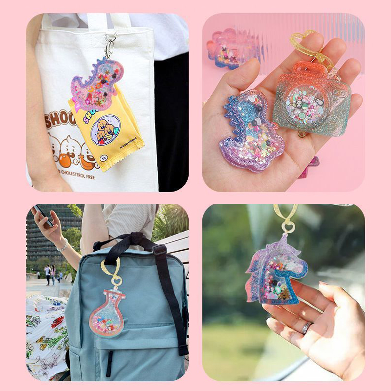 Kids DIY Crystal Glue Key chai - đánh giá và giá Art Craft 6 Year Old