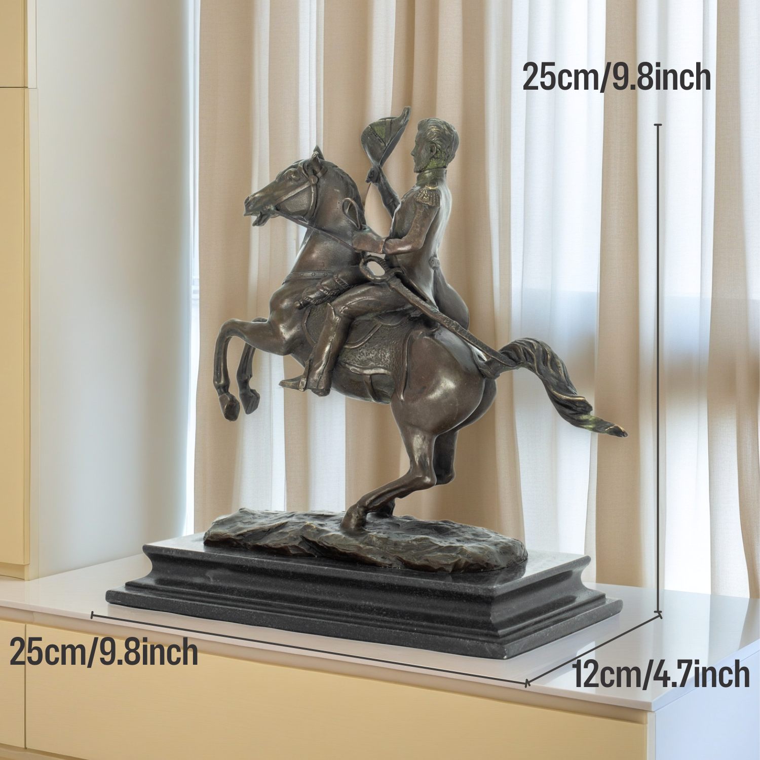 Bronze Ridding Horse Sculpture - đánh giá và giá Art Craft Horse