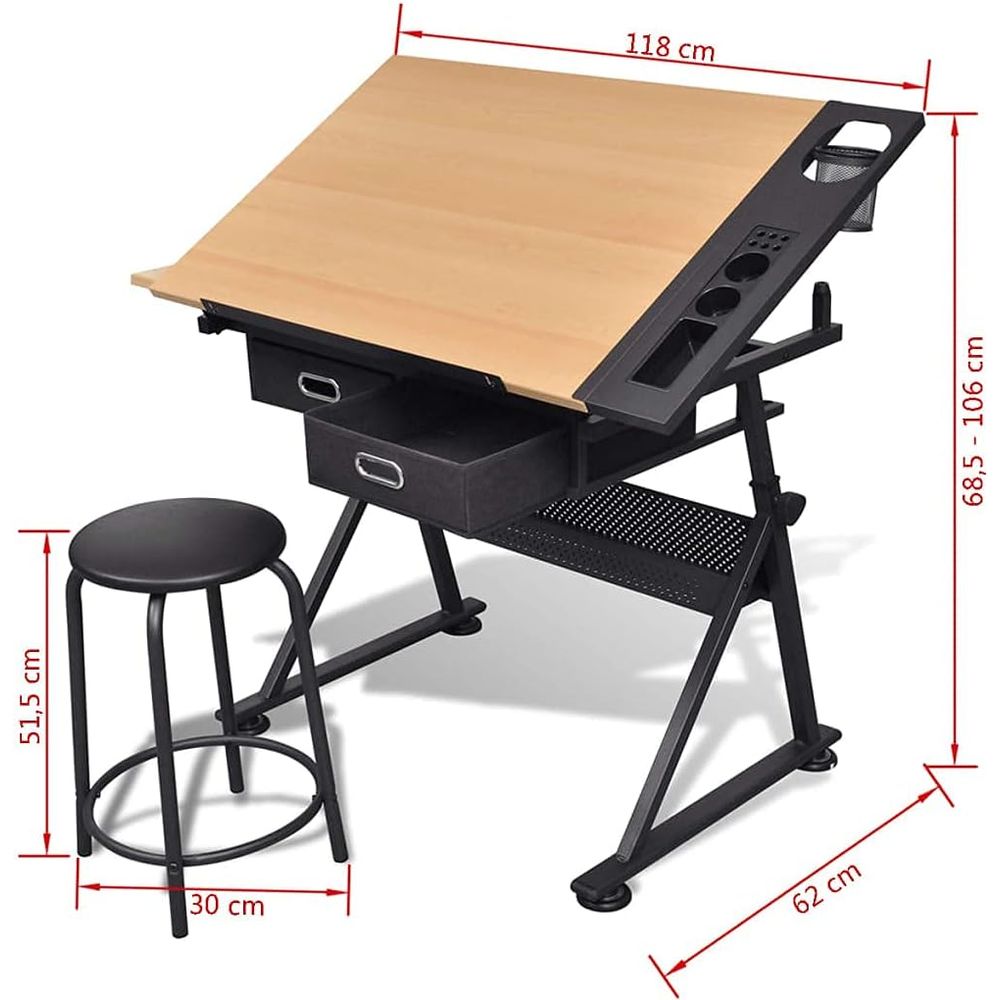 Adjustable Height Drafting Tab - đánh giá và giá Art & Craft Teacher Vacancy