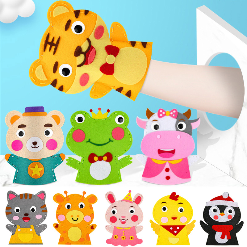Cute Cartoon Animal Hand Puppe - đánh giá và giá Art Craft 6 Year Old