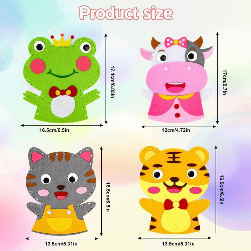 Cute Cartoon Animal Hand Puppe - đánh giá và giá Art Craft 6 Year Old