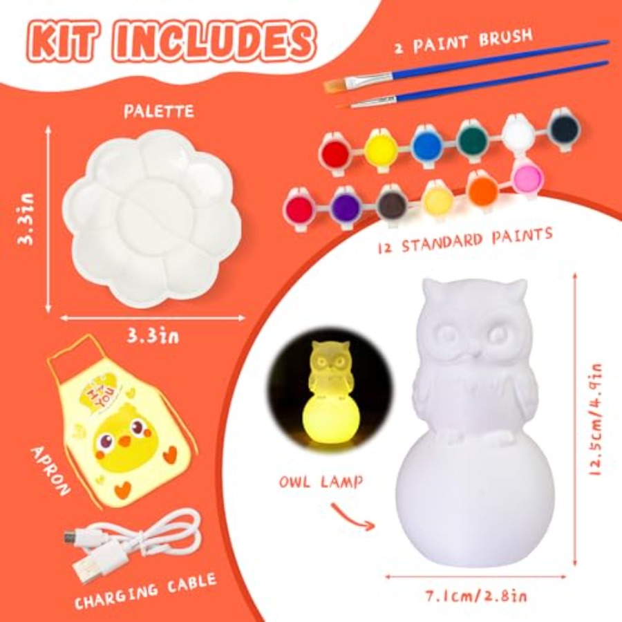 Paint Your Own Lamp Kit, Arts  - đánh giá và giá Art Craft Diy