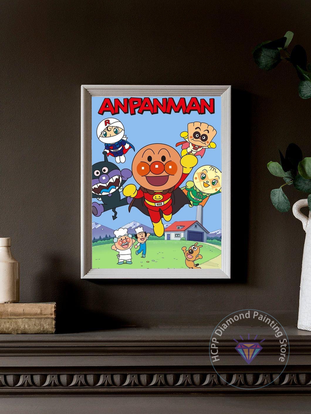 Anpanman Diamond Painting Kit  - đánh giá và giá Art Craft 6 Year Old