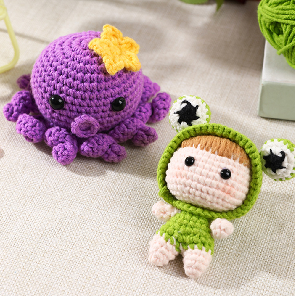 Crochet Kit For Beginners Knit - đánh giá và giá Art Craft Video