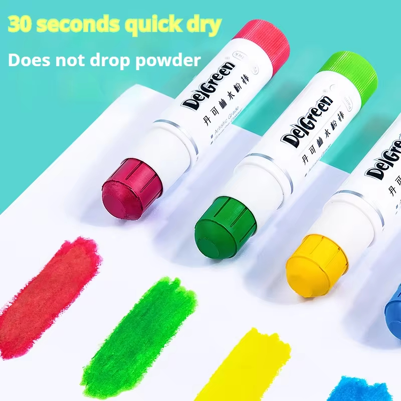 6/24 Colors Soft Solid Gouache - đánh giá và giá Chalk Pastel Set