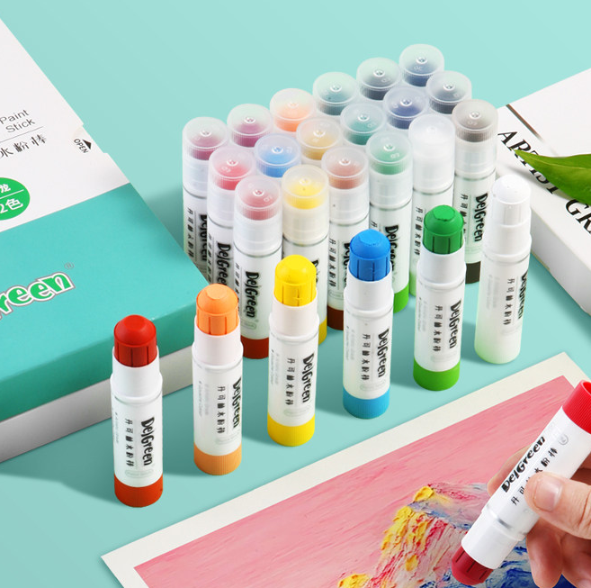 6/24 Colors Soft Solid Gouache - đánh giá và giá Chalk Pastel Set
