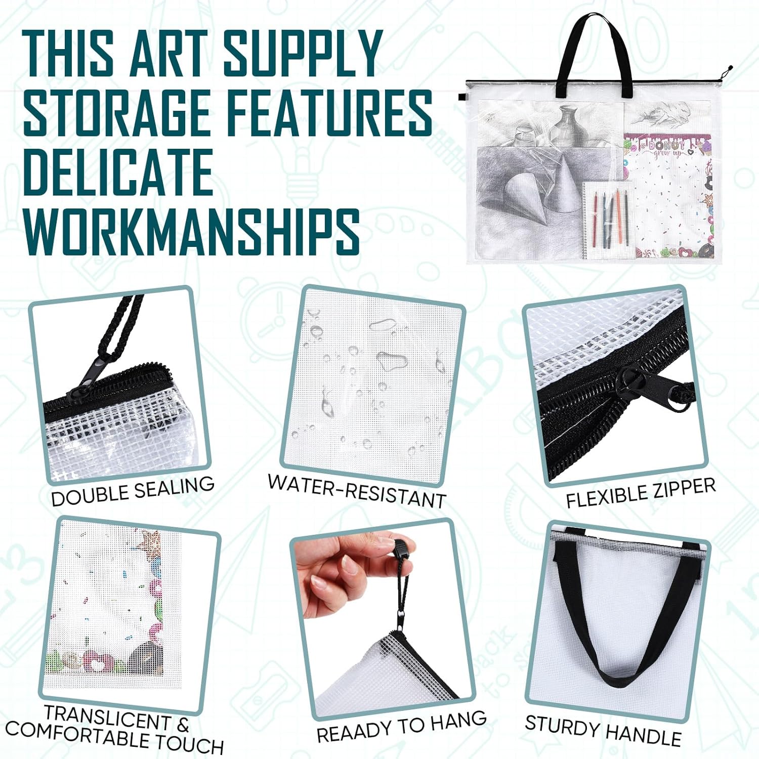 Large Art Portfolio Bag 36x48  - đánh giá và giá Art Portfolio Bag