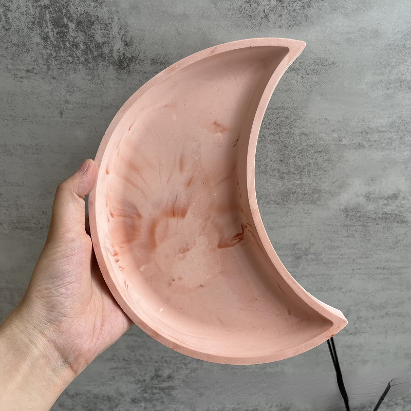 Moon Silicone Mold Tray Storag - đánh giá và giá Art Craft Mirror