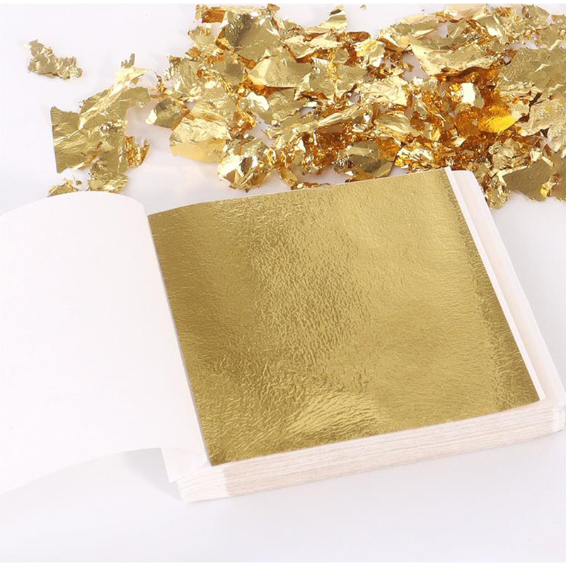 200Pcs Golden Leaf Foil Leaf S - đánh giá và giá Art Craft With Leaves