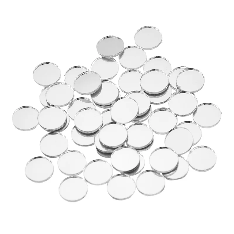 100pcs/lot Round Mini Mosaic T - đánh giá và giá Art Craft Mirror