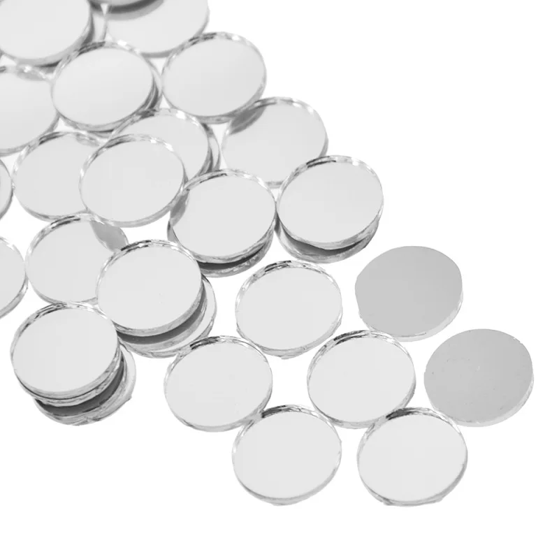 100pcs/lot Round Mini Mosaic T - đánh giá và giá Art Craft Mirror
