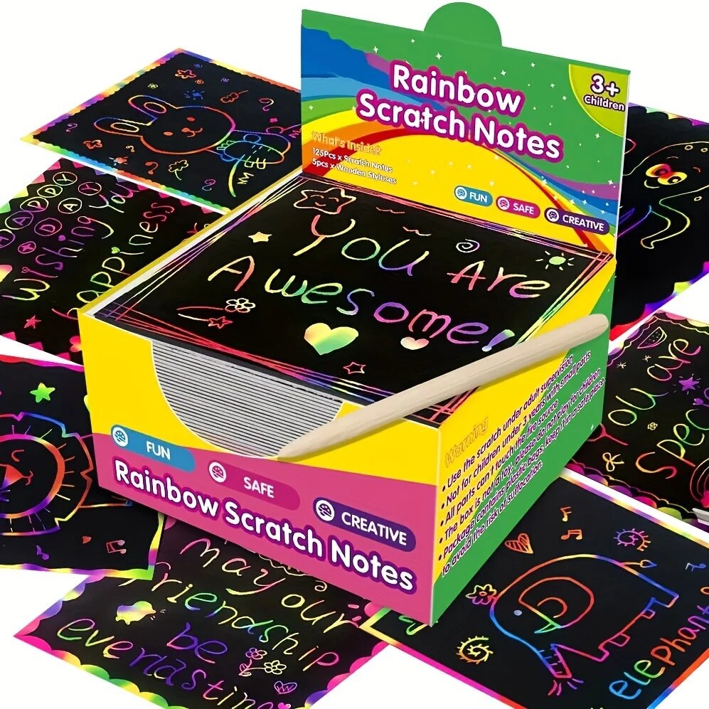Many Creative Scratch Art Card - đánh giá và giá Art Craft 6 Year Old