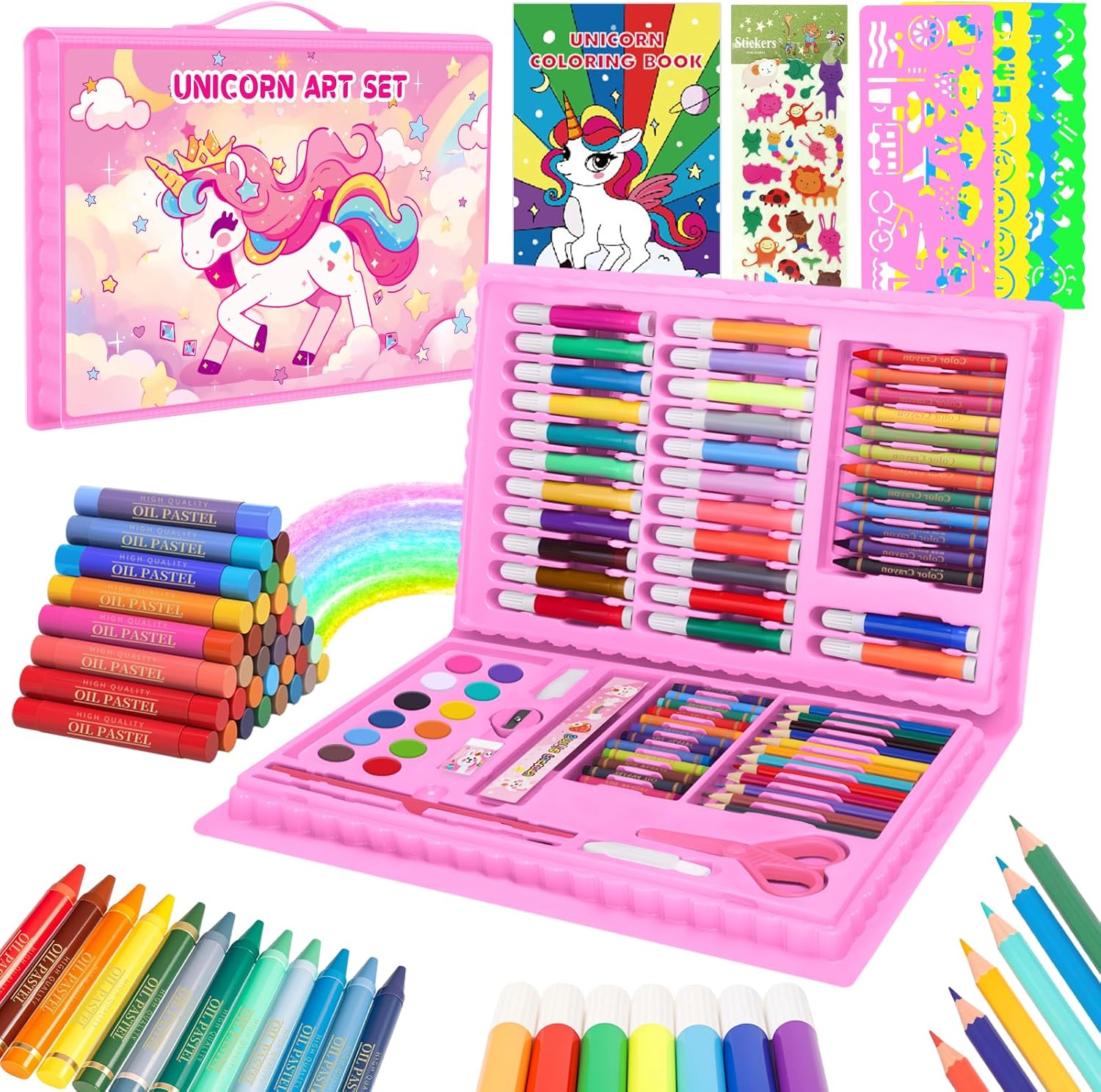 Coloring Book Set for Kids, Di - đánh giá và giá Watercolor Brush Pen