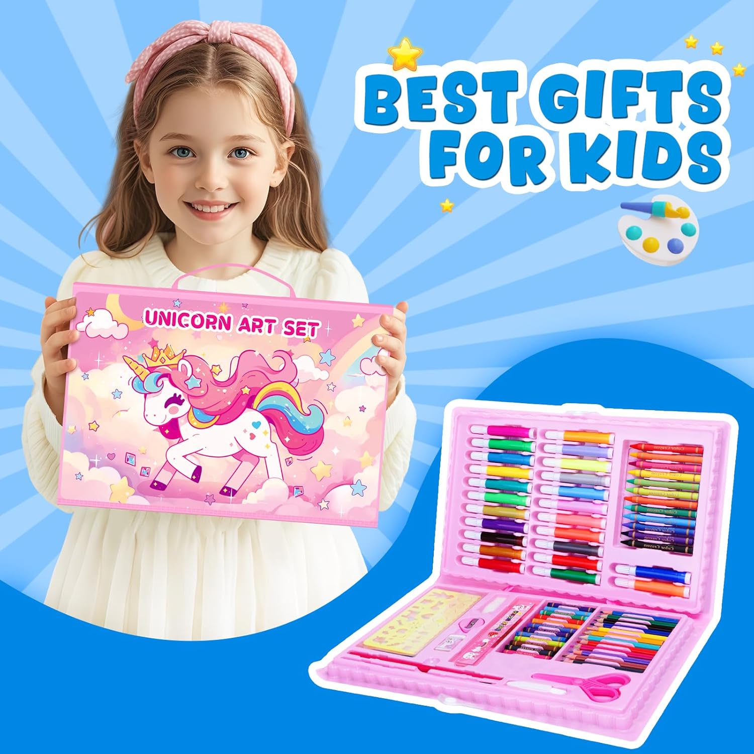 Coloring Book Set for Kids, Di - đánh giá và giá Watercolor Brush Pen