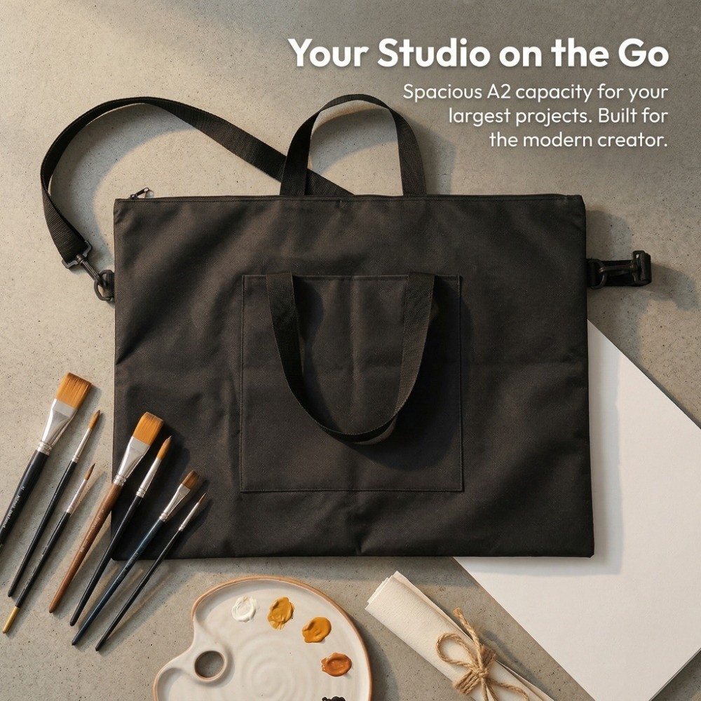 A2 Oxford Canvas Art Portfolio - đánh giá và giá Art Portfolio Bag