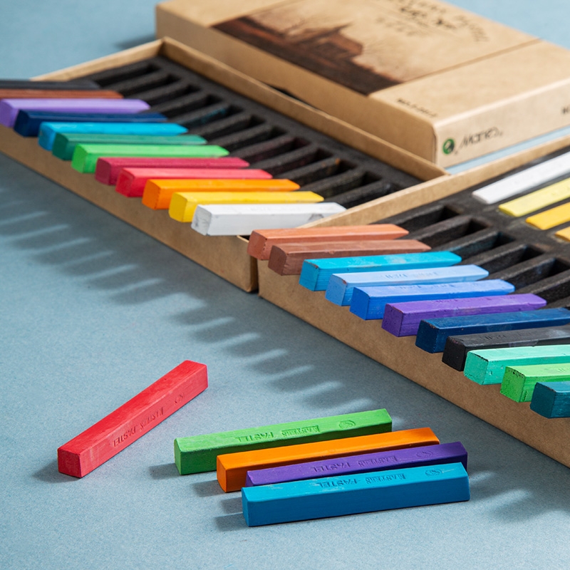 12/24/36/48 Color Maries Squar - đánh giá và giá Chalk Pastel Set