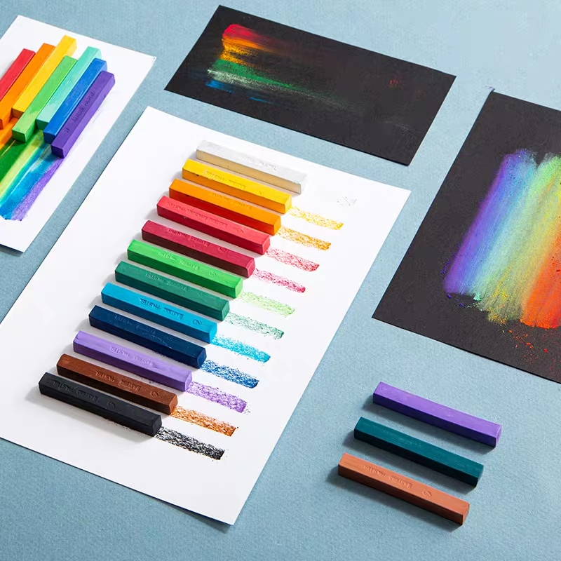 12/24/36/48 Color Maries Squar - đánh giá và giá Chalk Pastel Set
