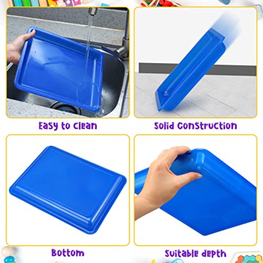 24 Pcs Plastic Art Trays 11 x  - đánh giá và giá School Of Art X Craft