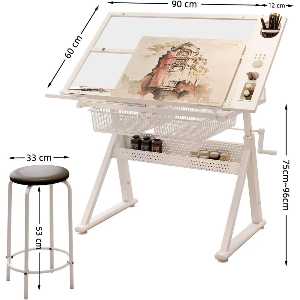 Adjustable Art Desk with Tempe - đánh giá và giá Art & Craft Teacher Vacancy