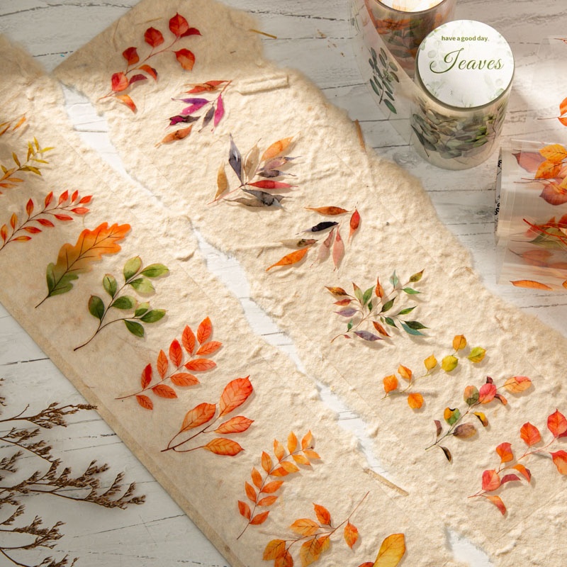 6 Rolls of 6Cm×200Cm Fallen Le - đánh giá và giá Art Craft Using Leaves