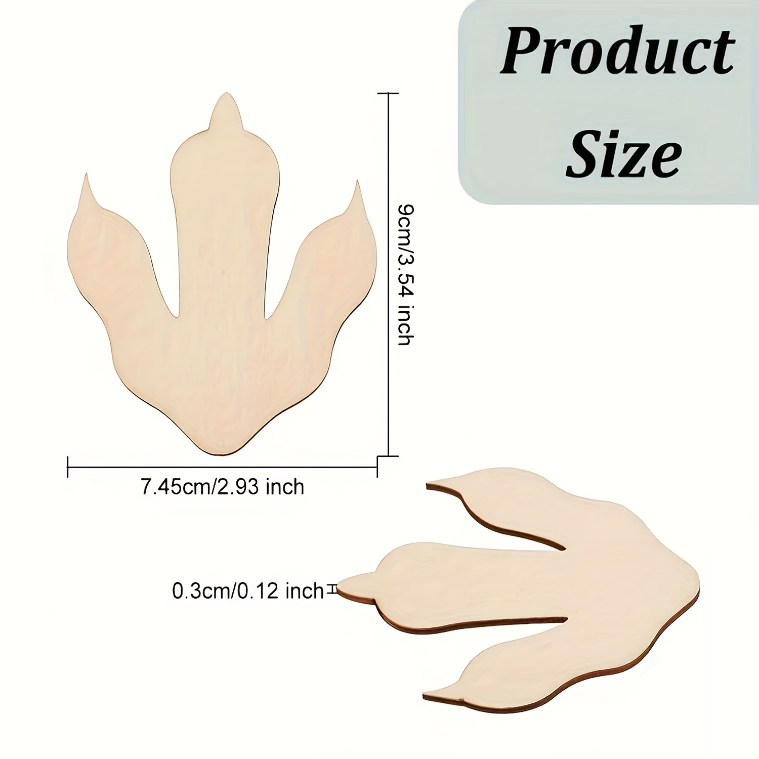 10/20 Pieces Wooden Dinosaur F - đánh giá và giá Dinosaur And Craft