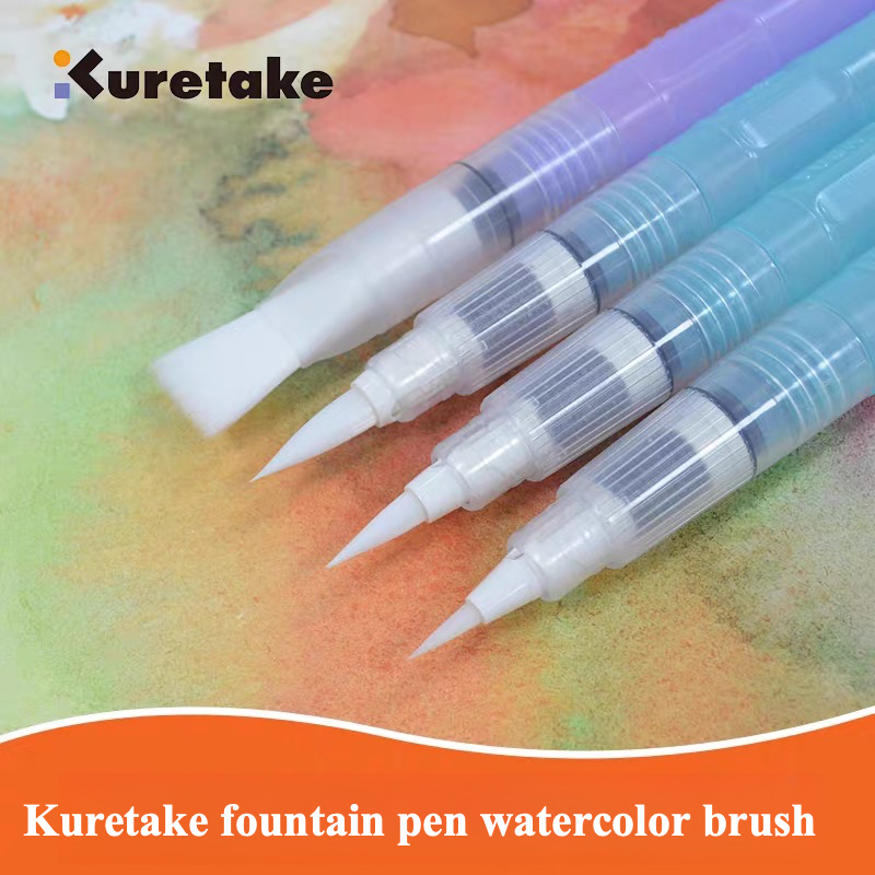 Japanese Kuretake fountain pen - đánh giá và giá Watercolor Brush Pen