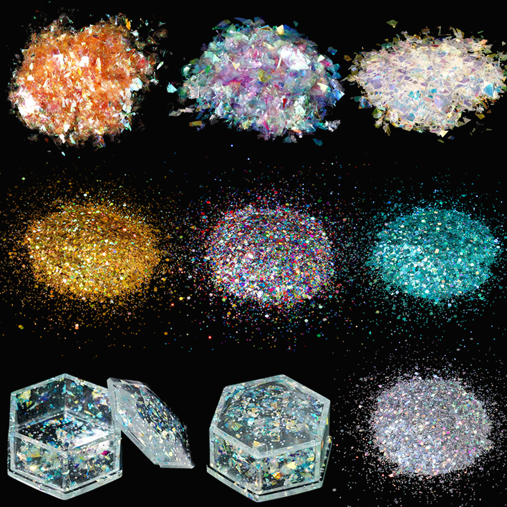 10g Irregular Shiny AB Mirror  - đánh giá và giá Art Craft Mirror