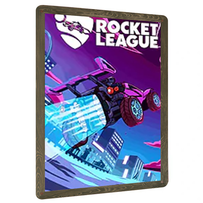 Rocket League Game Theme Metal - đánh giá và giá Art Craft Definition