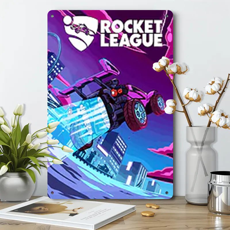 Rocket League Game Theme Metal - đánh giá và giá Art Craft Definition