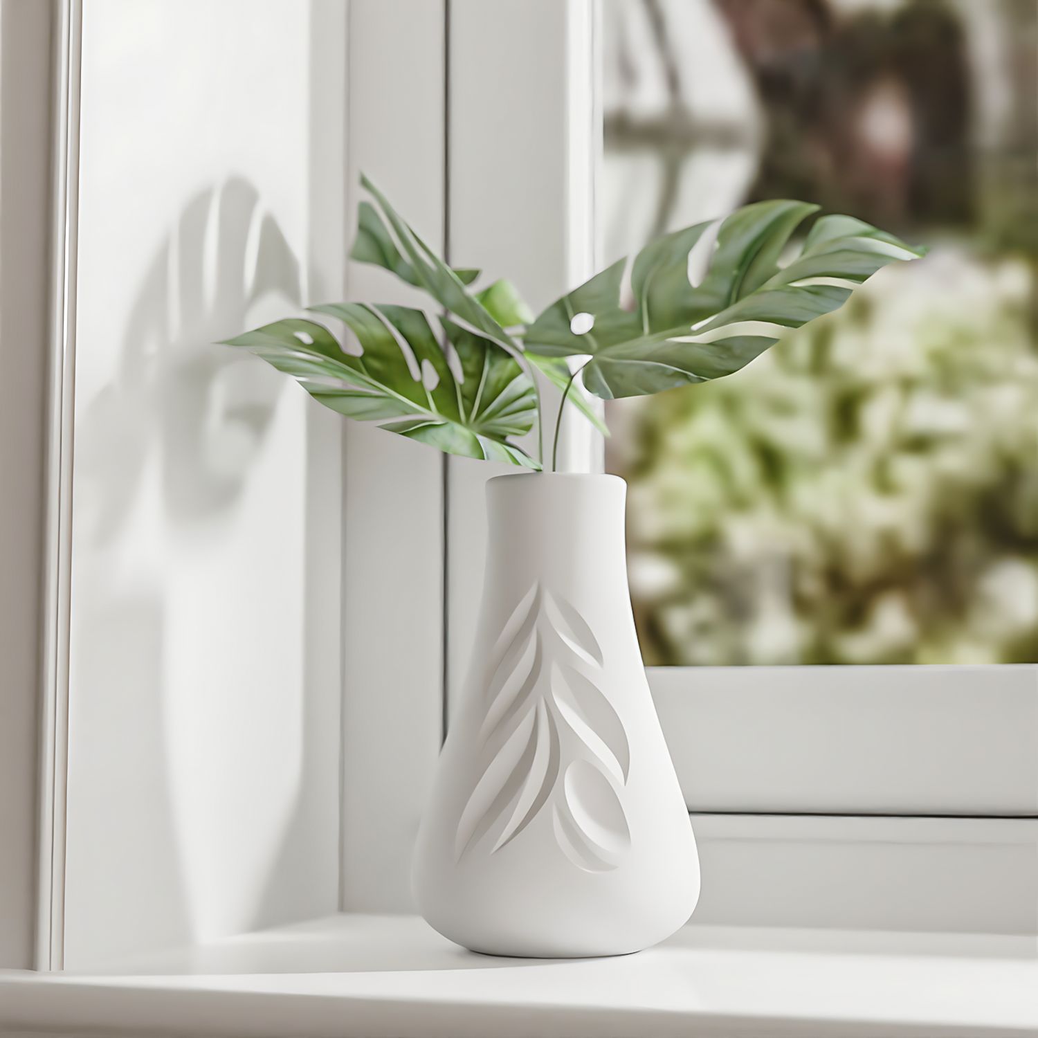 Leaf Texture Vase Silicone Mol - đánh giá và giá Art Craft With Leaves