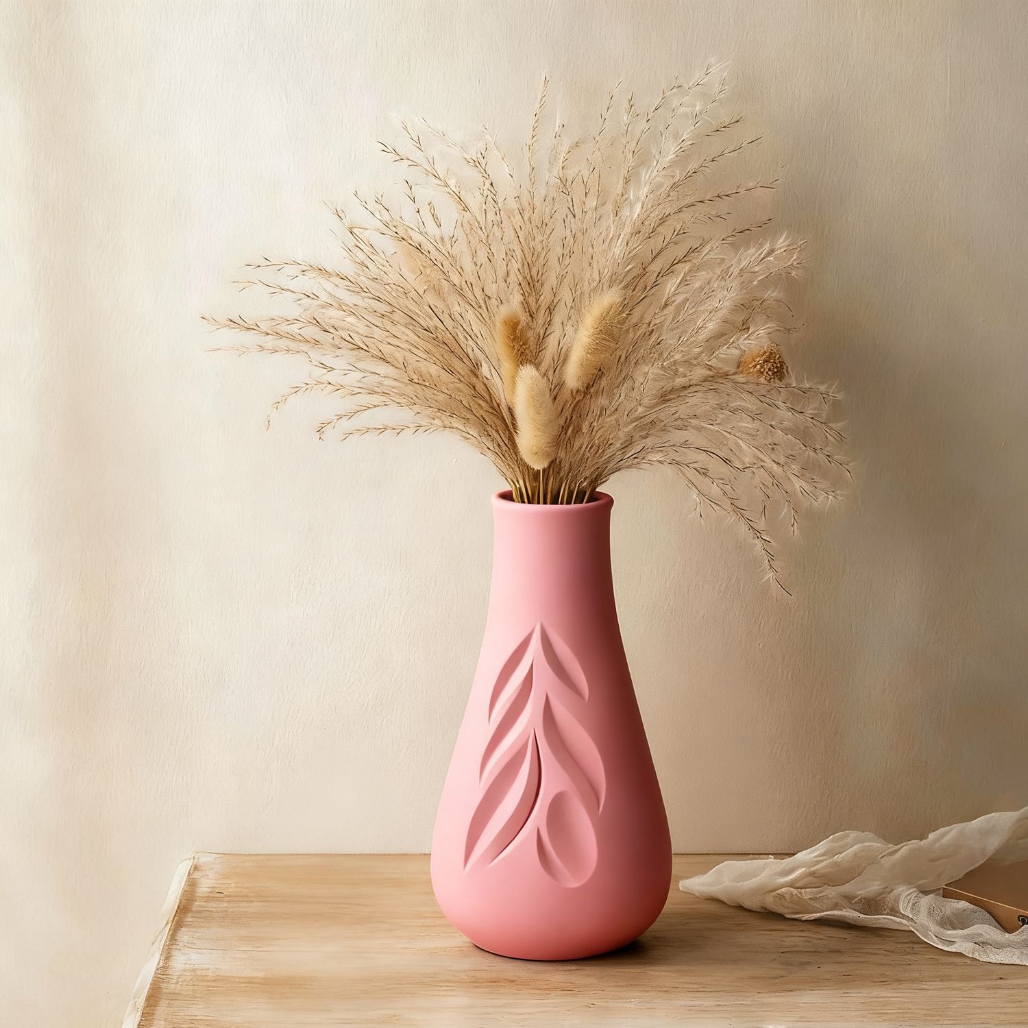 Leaf Texture Vase Silicone Mol - đánh giá và giá Art Craft With Leaves