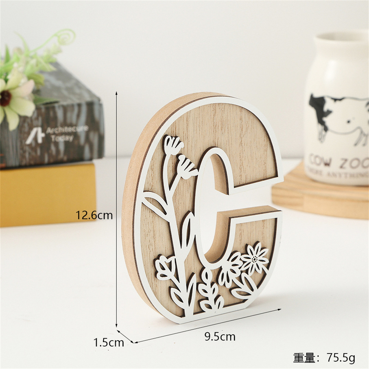 1Pcs Raw Wood White Engrave 26 - đánh giá và giá Art Craft Birthday Party