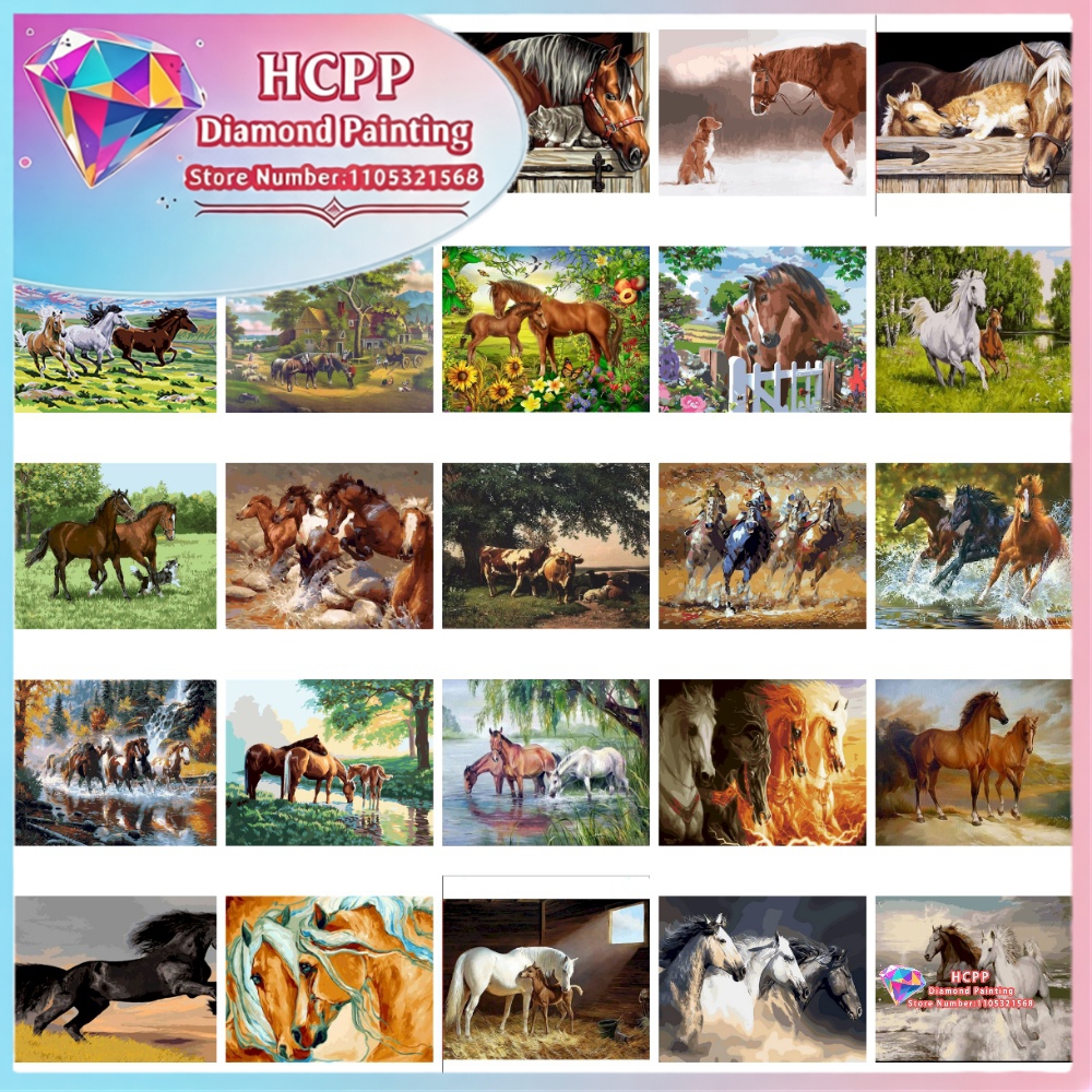 Horse Animal Diamond Painting  - đánh giá và giá Art Craft Horse