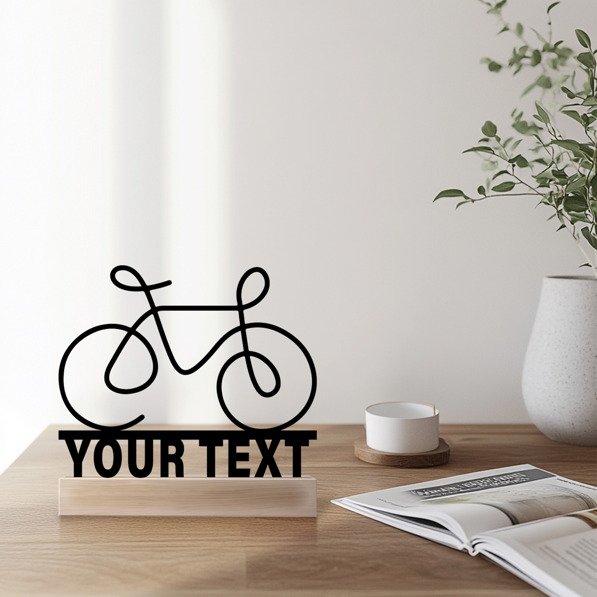 1pc Simple bicycle bike Custom - đánh giá và giá Art Craft Us