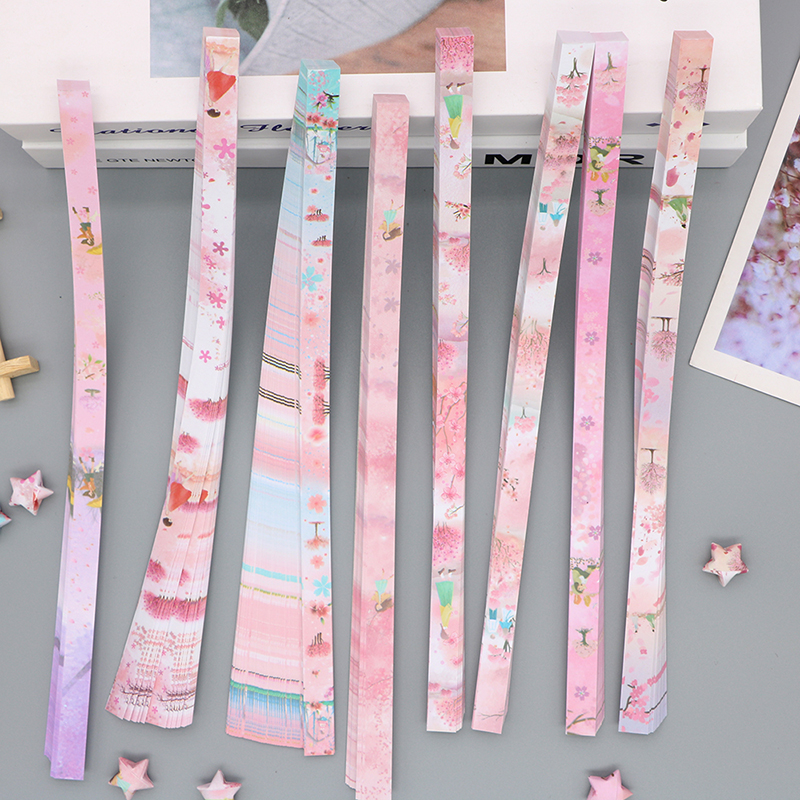 540 Sheets Sakura Origami Star - đánh giá và giá Art Craft Birthday Party