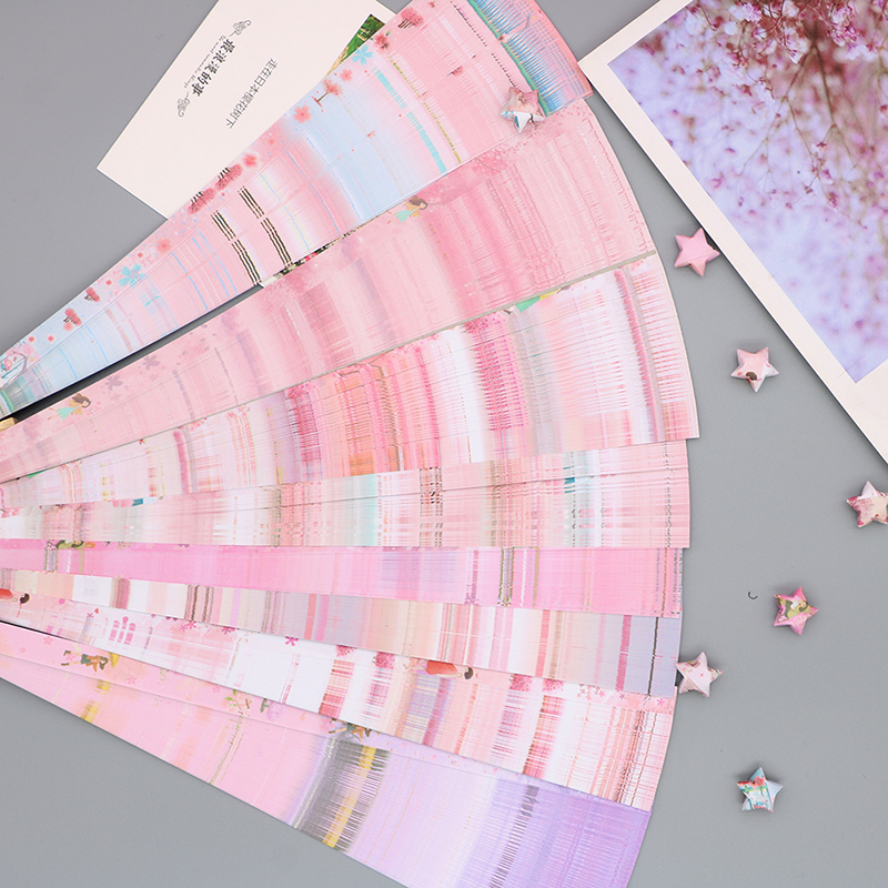 540 Sheets Sakura Origami Star - đánh giá và giá Art Craft Birthday Party