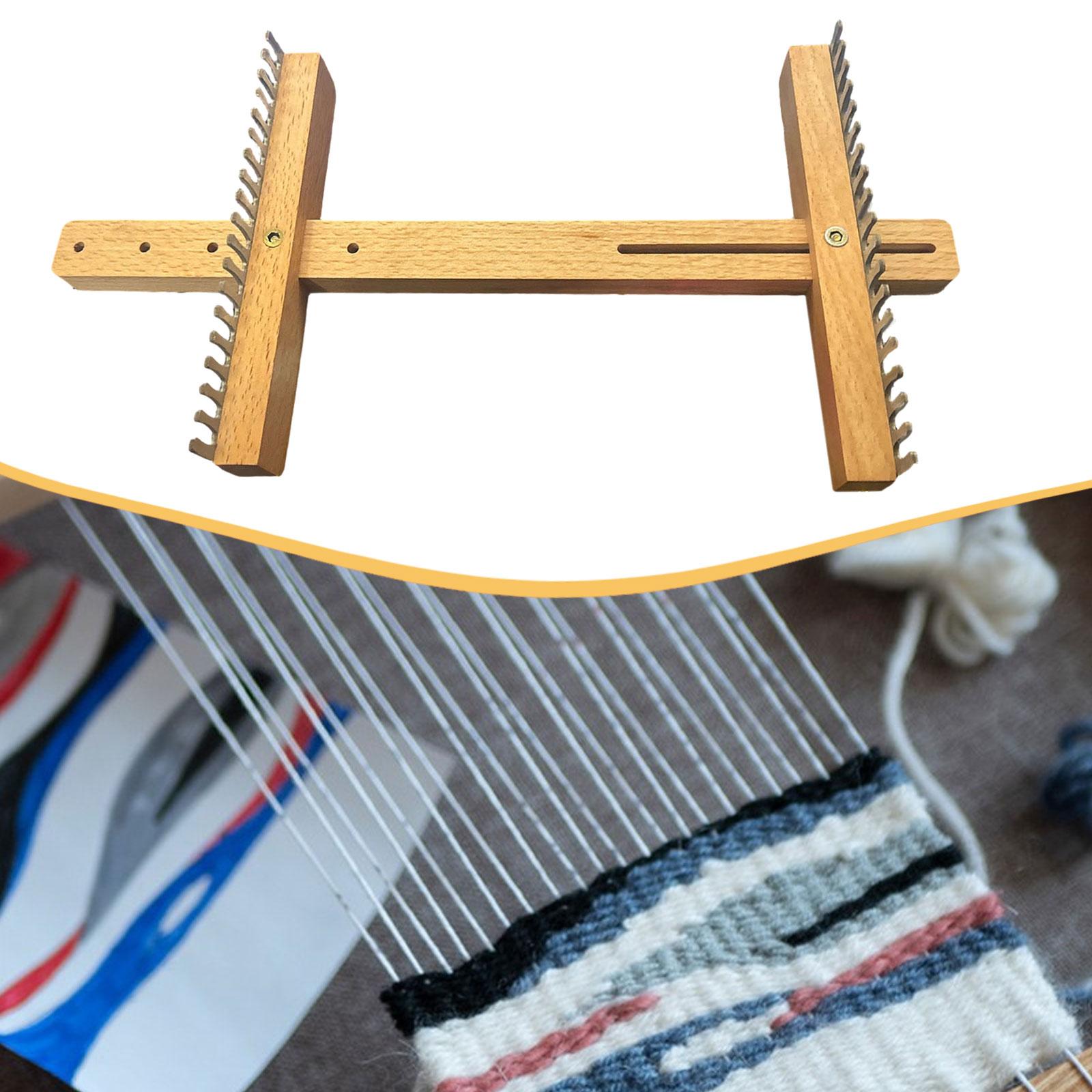 Adjustable Wooden Loom Weaving - đánh giá và giá Art Craft Kids