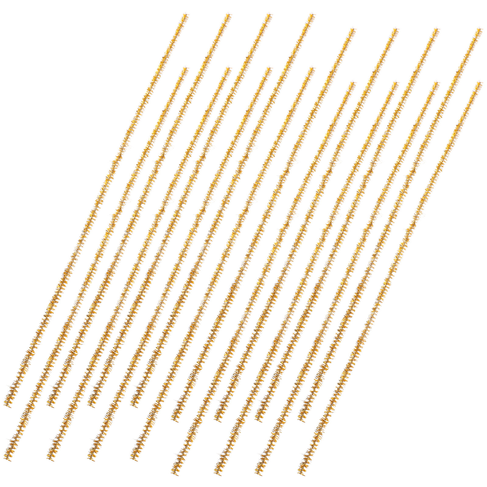 100Pcs Shiny Gold Glitter Pipe - đánh giá và giá Art Craft Kids