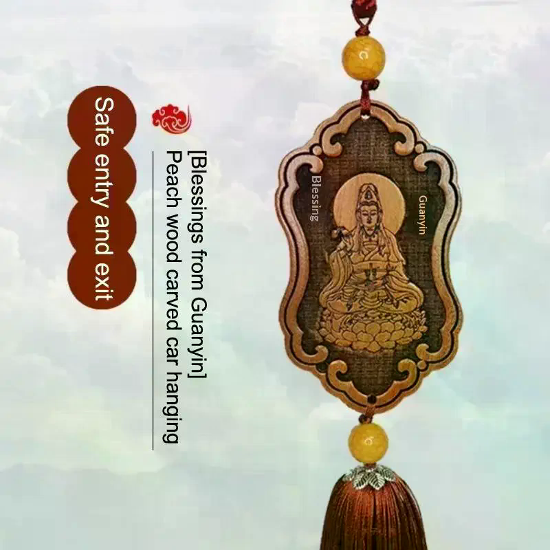 Wooden Carved Guanyin Ornament - đánh giá và giá Art Craft Mirror