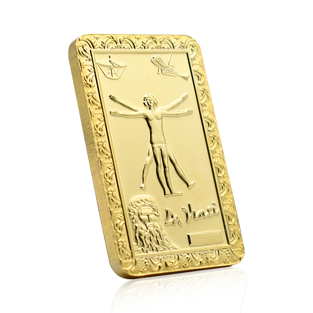 Mona Lisa Gold Bar Da Vinci Me - đánh giá và giá Art Craft Bar