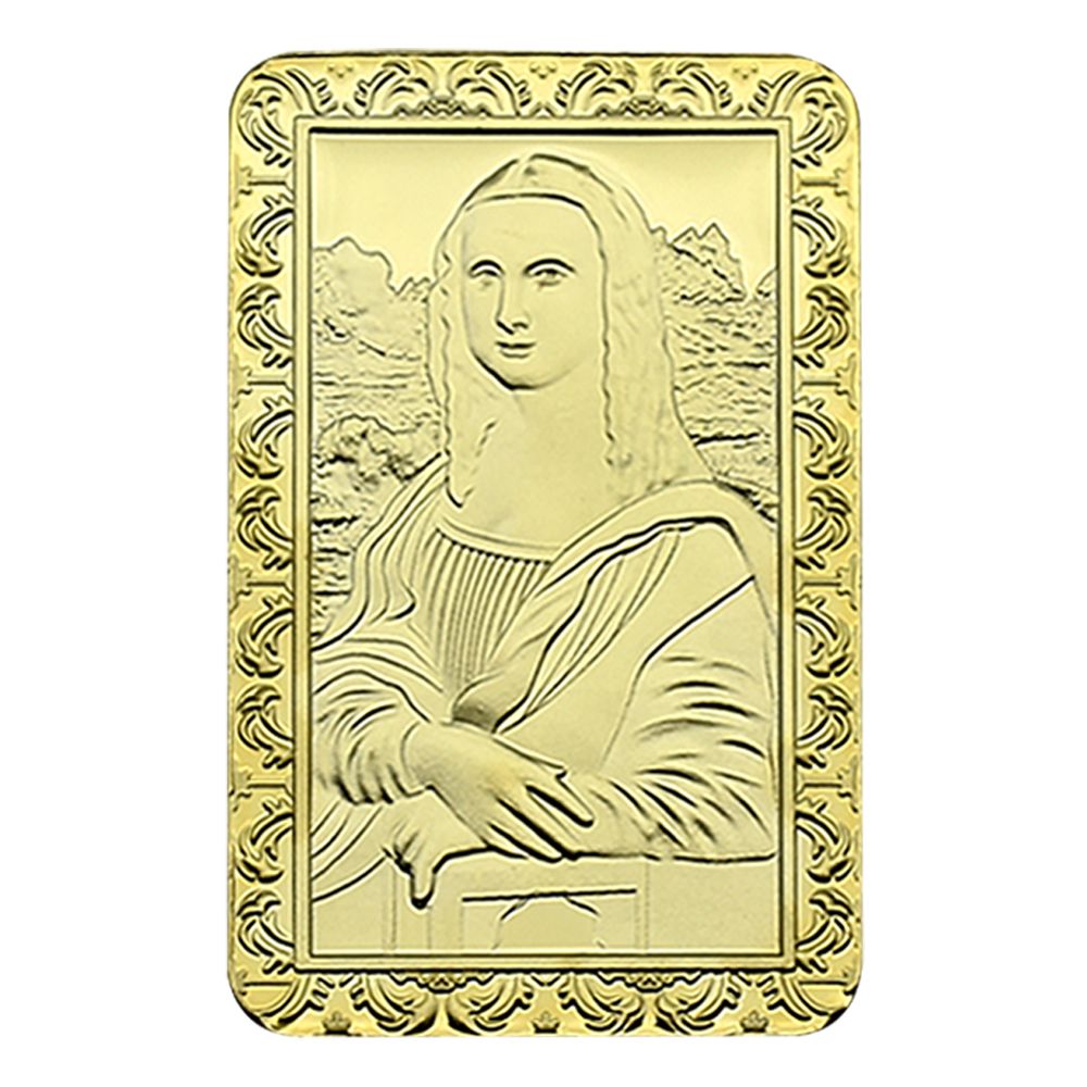 Mona Lisa Gold Bar Da Vinci Me - đánh giá và giá Art Craft Bar