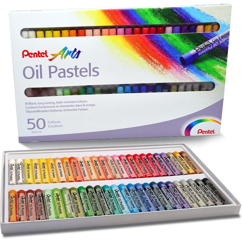 Pentel Arts Oil Pastel Set 6/1 - đánh giá và giá Chalk Pastel Set