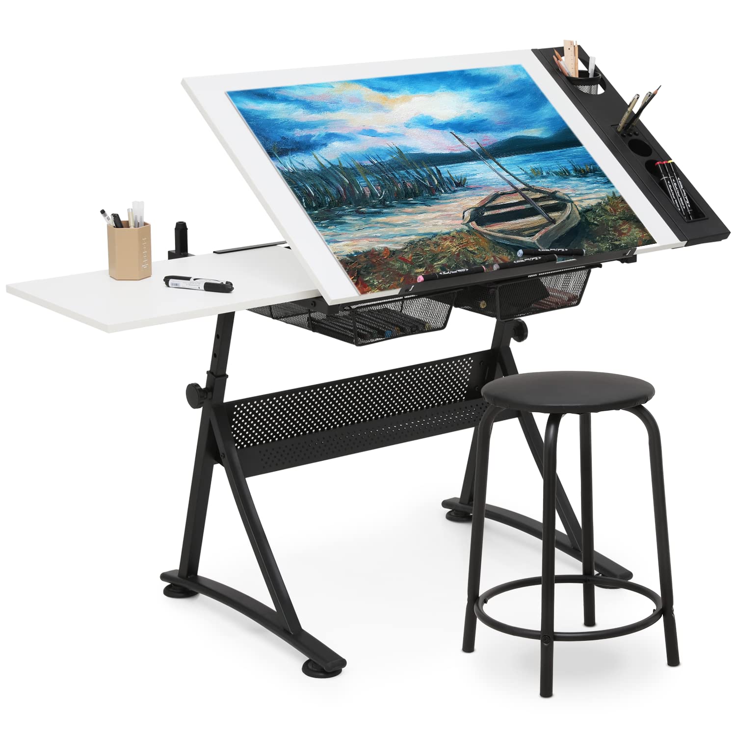 Adjustable Drafting Desk with  - đánh giá và giá Art & Craft Teacher Vacancy