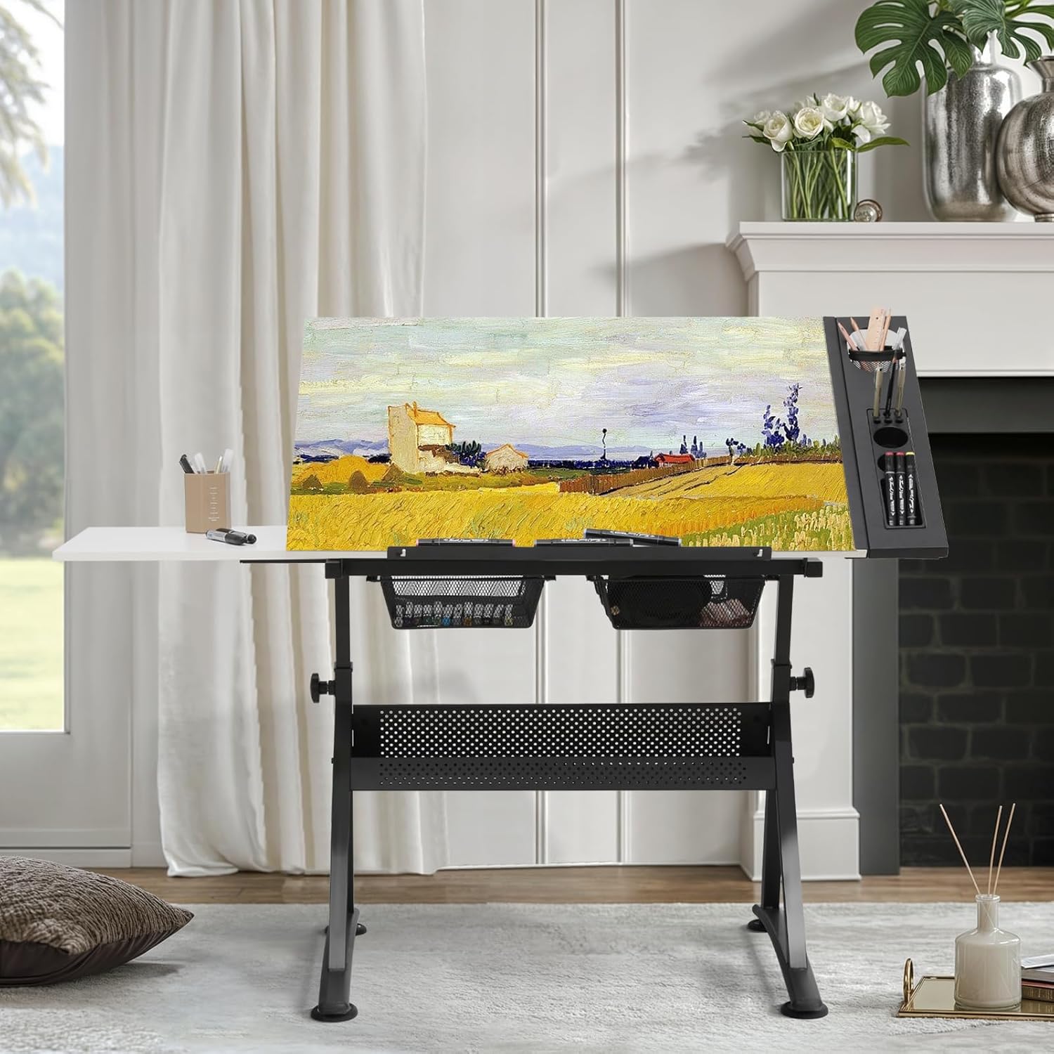 Adjustable Drafting Desk with  - đánh giá và giá Art & Craft Teacher Vacancy