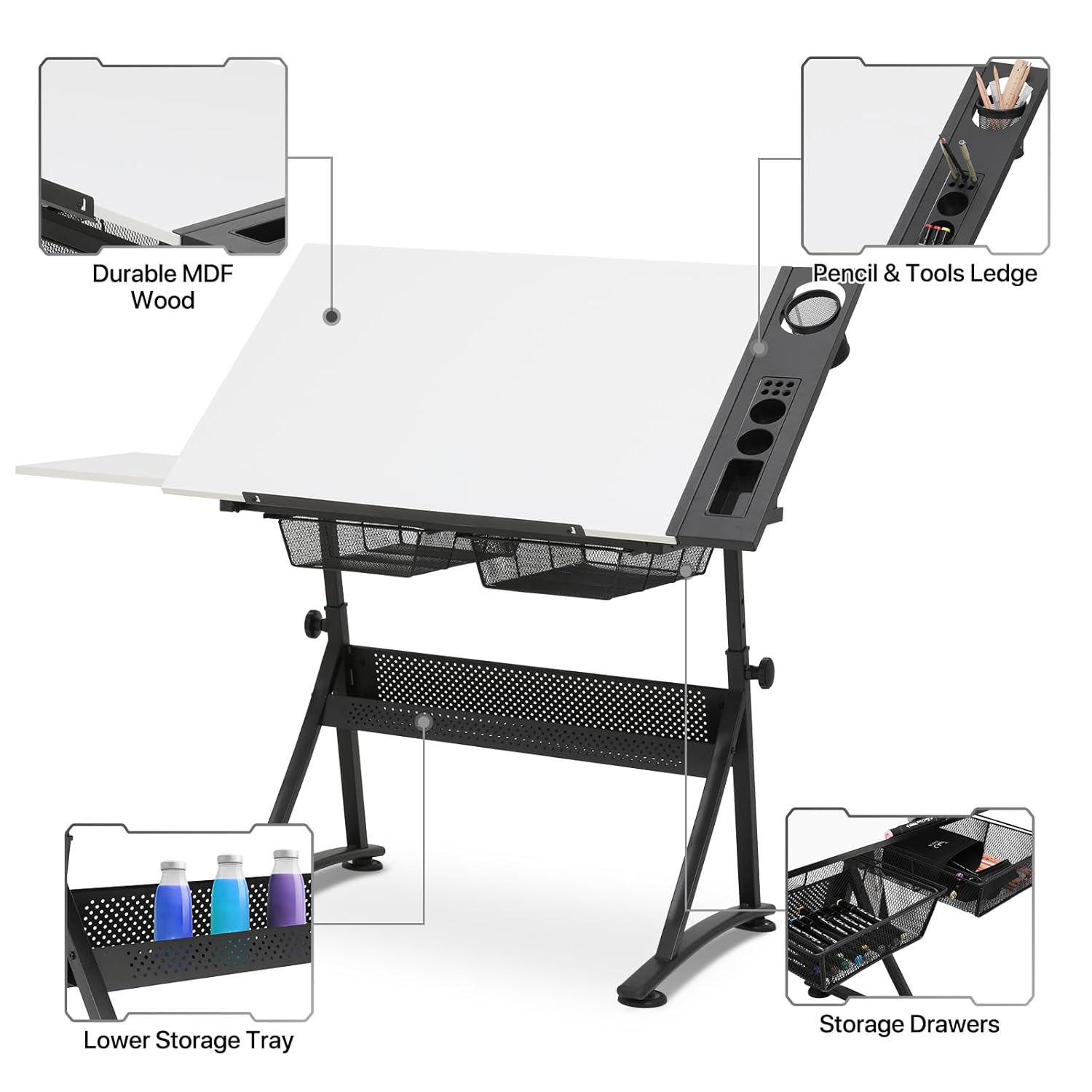 Adjustable Drafting Desk with  - đánh giá và giá Art & Craft Teacher Vacancy