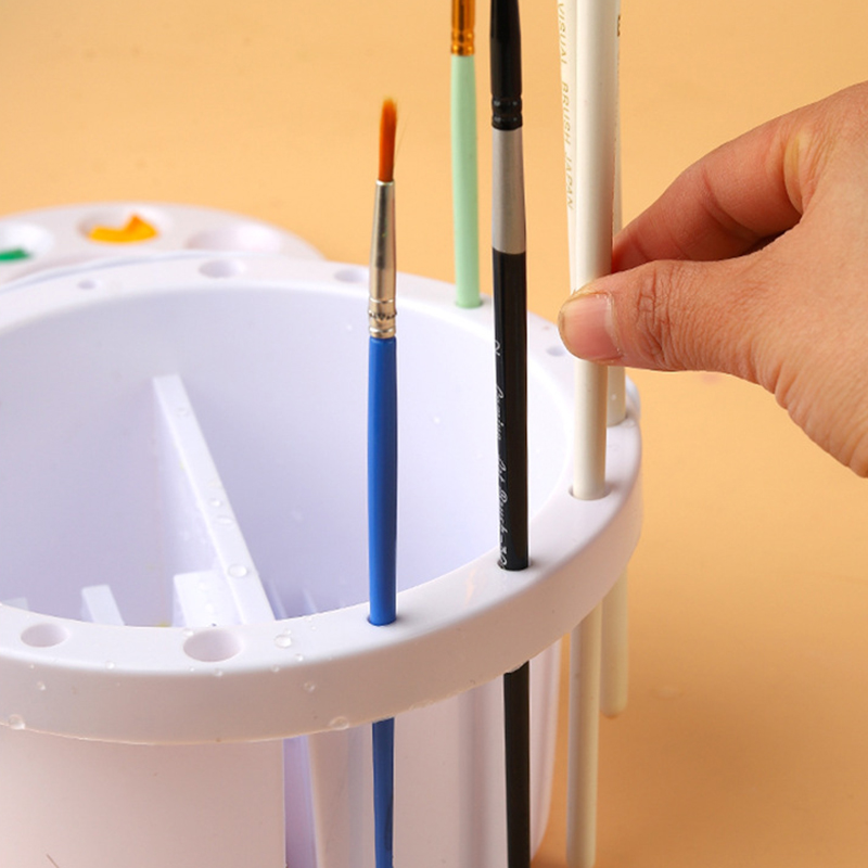 3-in-1 Brush Washer Bucket wit - đánh giá và giá Watercolor Brush Pen