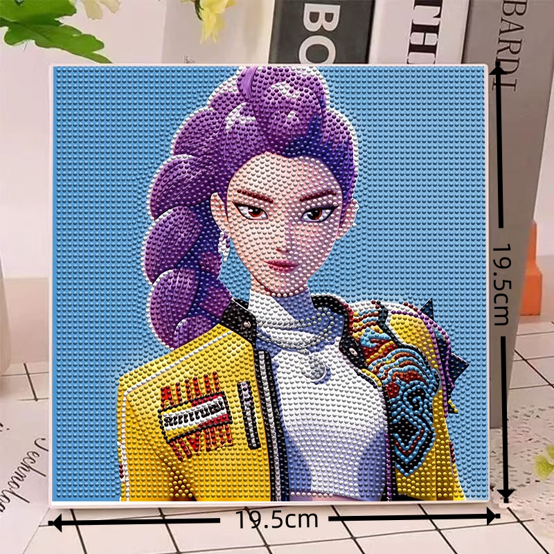 Anime Gilrs Lumi Mila Zoi K-po - đánh giá và giá Art Craft Diy